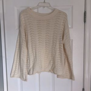 LC Lauren Conrad bell sleeve sweater